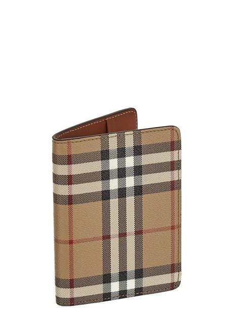 burberry check passport cover|Burberry Check Passport Holder .